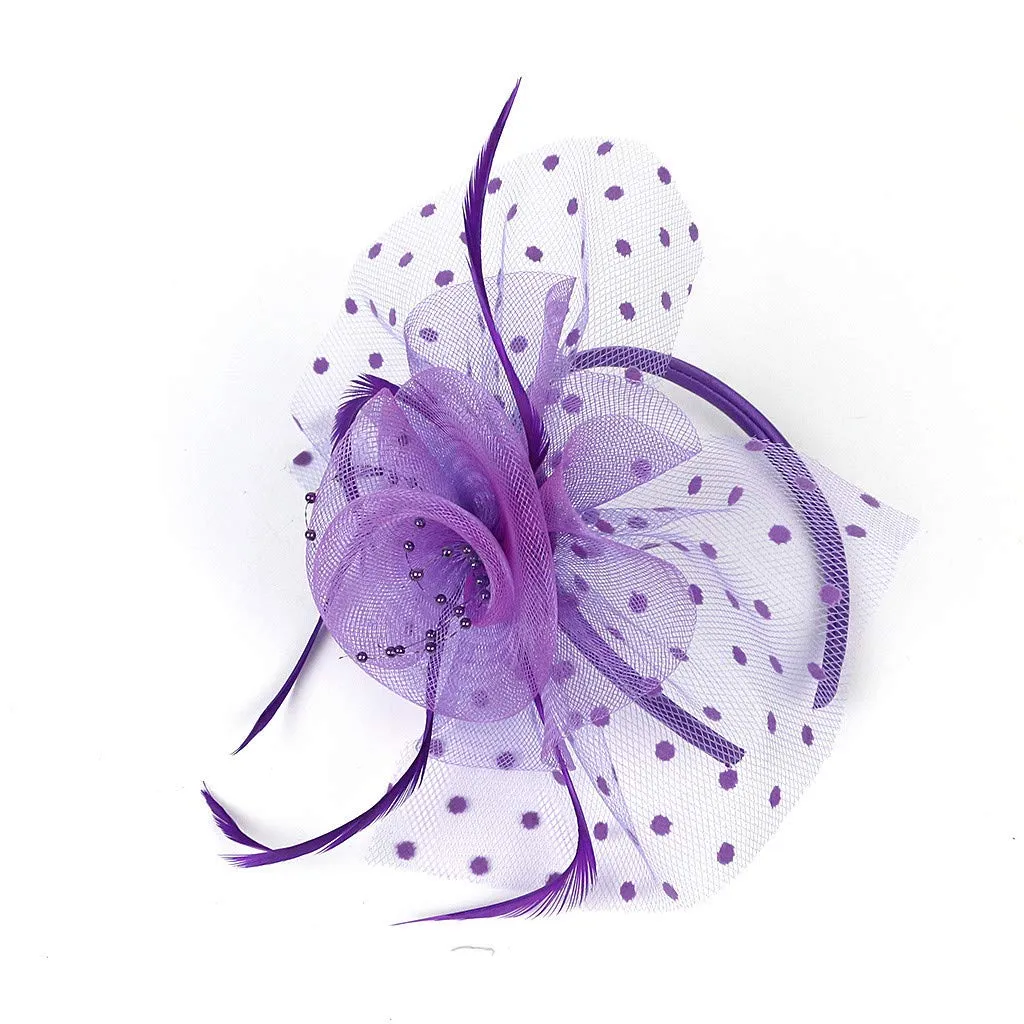 Accessories Fascinators Hats Women Tiny Tea Party hats for Girls Gatsby Accessoreis for Women Ascot Hats Flower