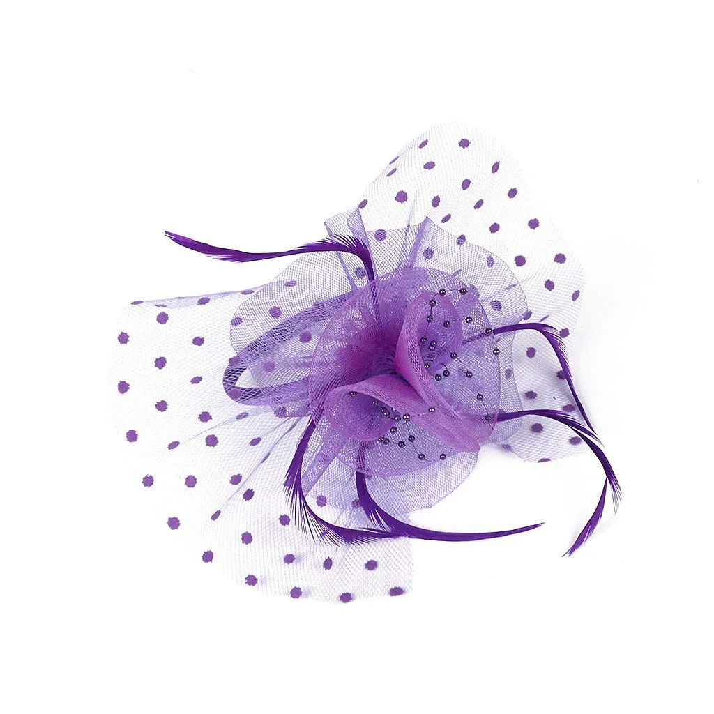Accessories Fascinators Hats Women Tiny Tea Party hats for Girls Gatsby Accessoreis for Women Ascot Hats Flower