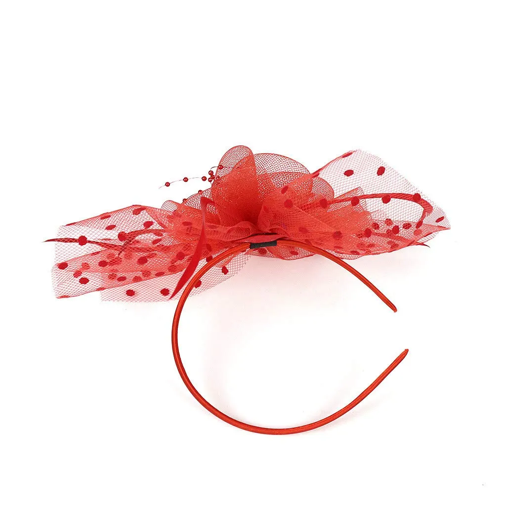 Accessories Fascinators Hats Women Tiny Tea Party hats for Girls Gatsby Accessoreis for Women Ascot Hats Flower