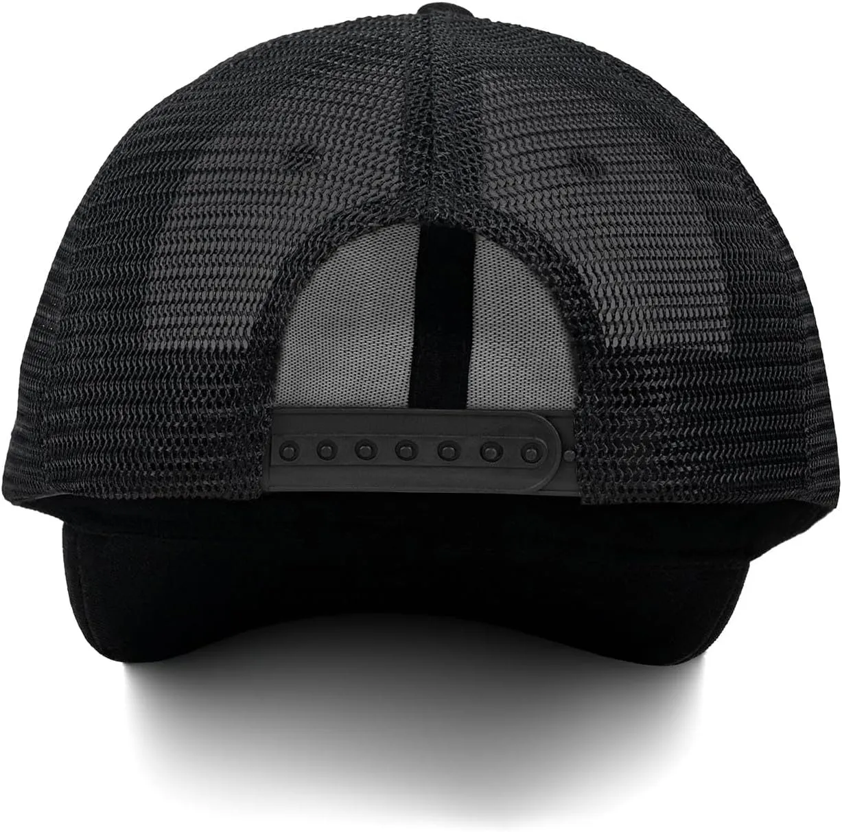 American Flag Hat, Baseball Cap for Men Women, Adjustable Snapback Hats USA Flag Trucker Hat Black