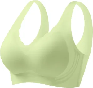 Anti Sagging Bras for Women Ice Silk Seamles Swirefree Quick Dry Bras No Underwire Soft Support Lightweight Comfy Bras