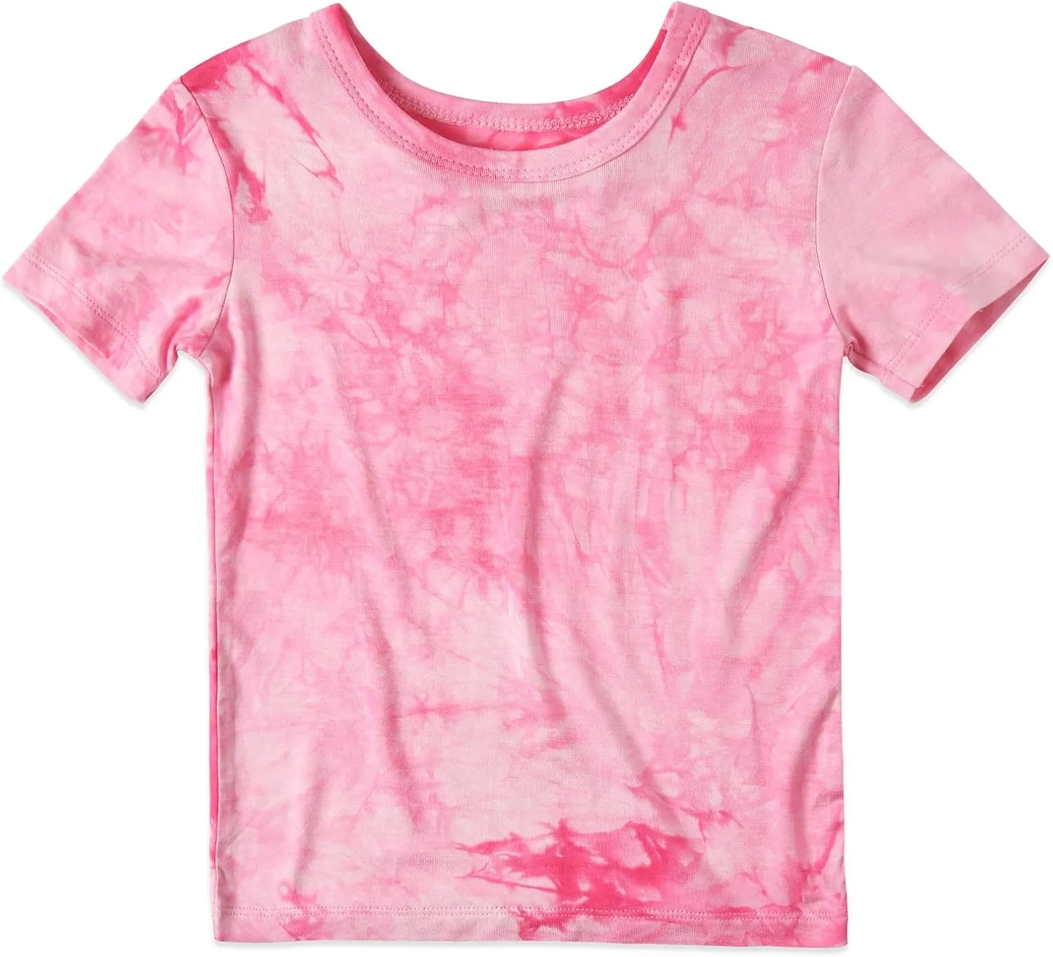 Baby Toddler Summer Short Pajamas Set Viscose Tie Dye Kids 2pcs Cool Sleepwear PJs Set 1-5T
