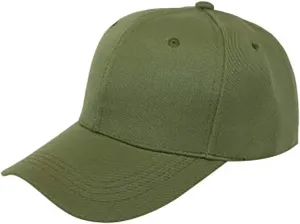 Balec Plain Baseball Cap Hat Adjustable Back