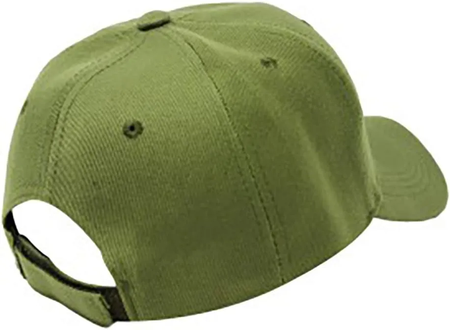 Balec Plain Baseball Cap Hat Adjustable Back