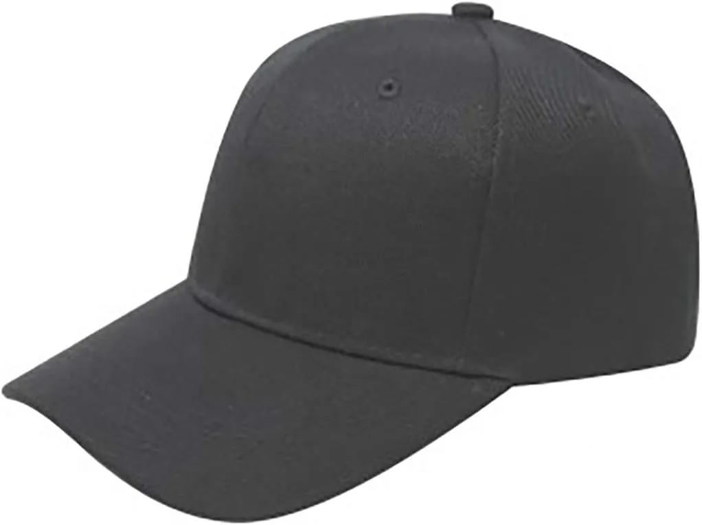 Balec Plain Baseball Cap Hat Adjustable Back