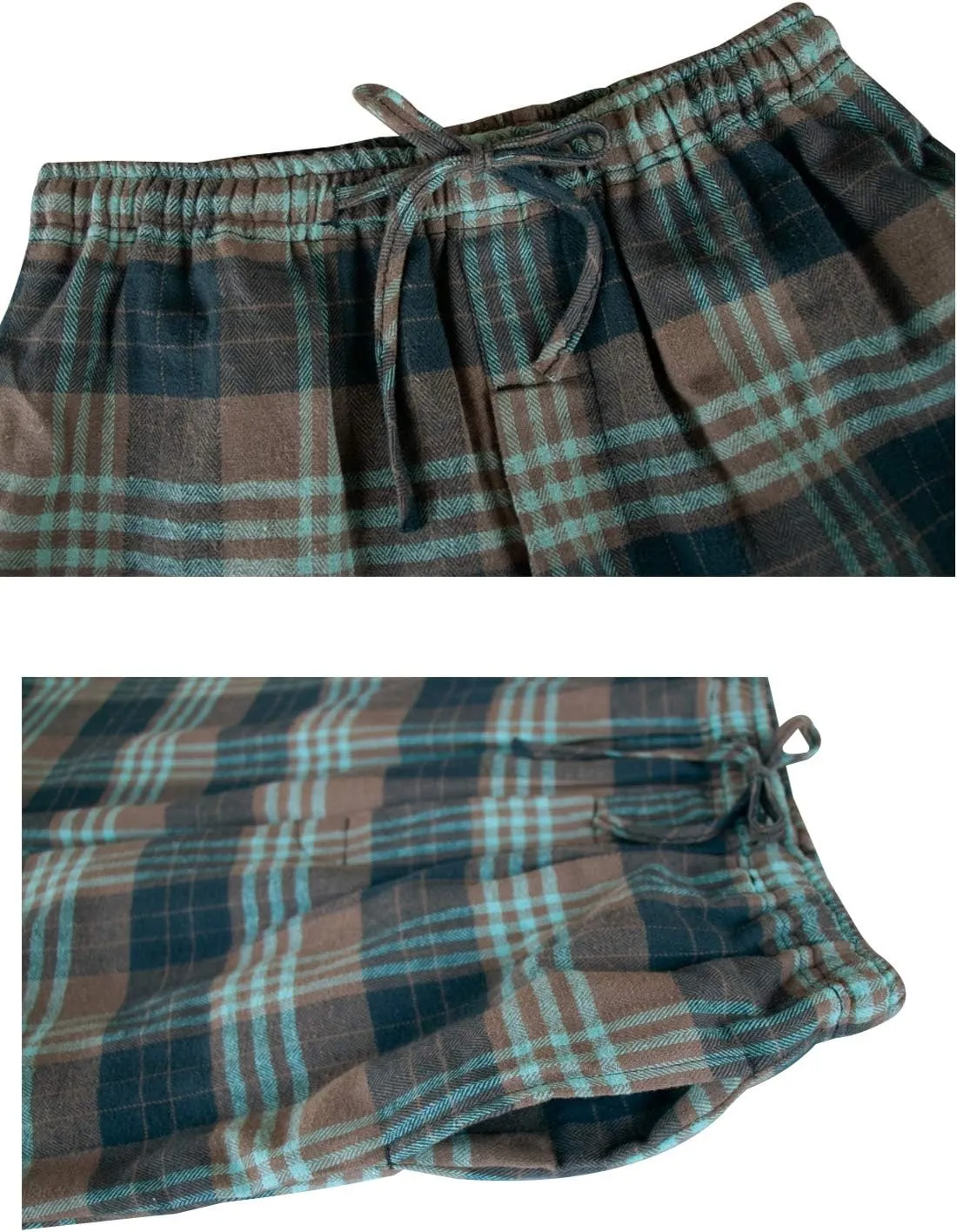 Big Boys Long Sleeve Plaid Pajamas Cotton Young Teens Sleepwear 10-16Years