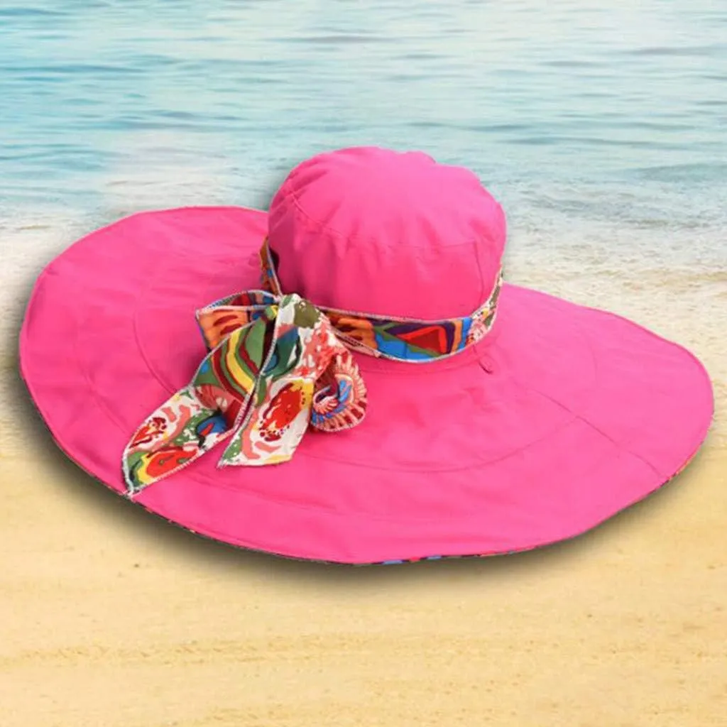 Big Print Floppy Women Hats Beach Wide Hat Brim Sun Brim Straw Cap Two-Side Baseball Men Baseball Cap Bulk