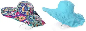 Big Print Floppy Women Hats Beach Wide Hat Brim Sun Brim Straw Cap Two-Side Baseball Men Baseball Cap Bulk