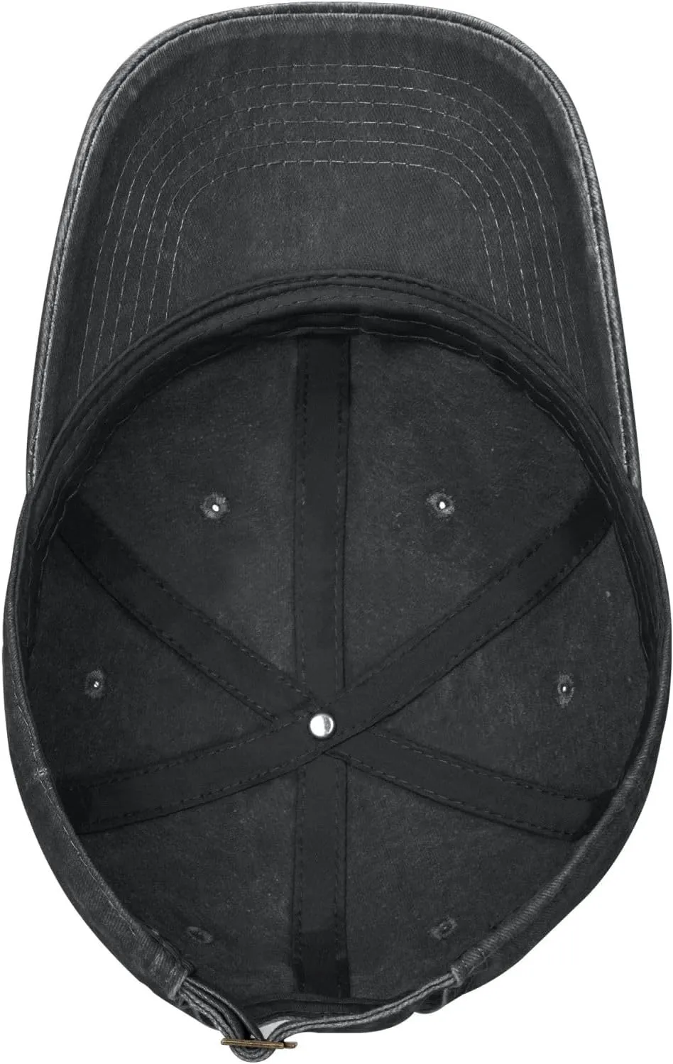 Black Glitter Unisex Baseball Cap Breathable Cotton Trucker Hat Classic Denim Dad Hat Summer Sun Hat