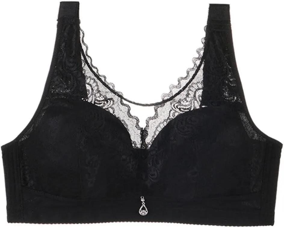 Bras for Women No Underwire Plus Size Women'S Push Up Bra No Underwire Plus Size Bra Patterned Work