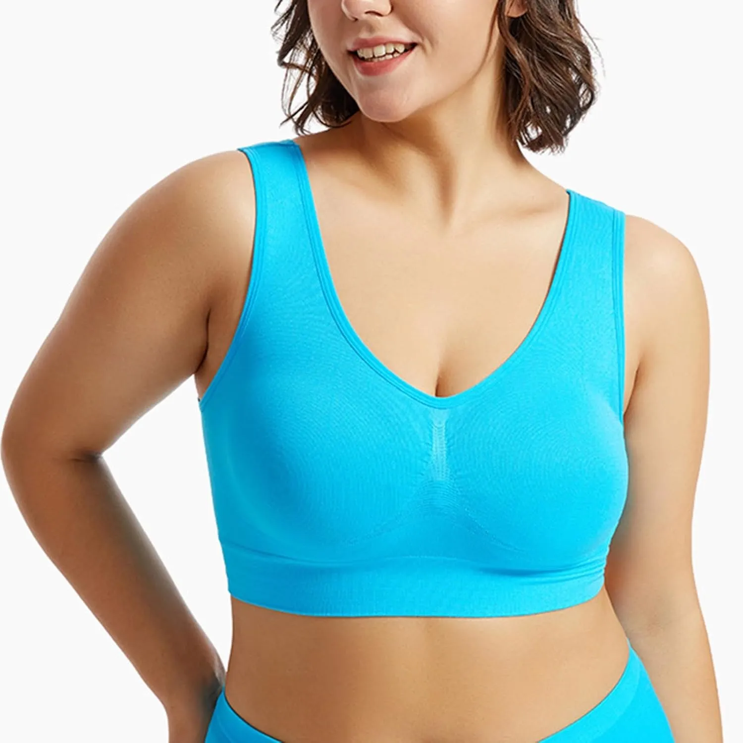 Breathable Sports Bras for Women Anti-Sagging Breasts Cool Liftup Air Bras 2025 Plus Size Comfort Wireless Yoga Bra