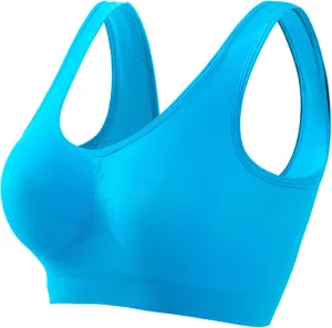 Breathable Sports Bras for Women Anti-Sagging Breasts Cool Liftup Air Bras 2025 Plus Size Comfort Wireless Yoga Bra