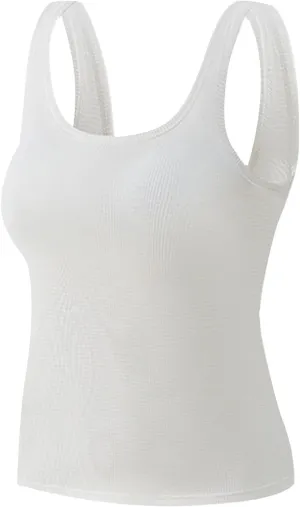Camisole Tops for Women 2025 Summer Scoop Ncvk Spaghetti Strap Tank Top with Built in Bra Womens Sleeveless Shirts