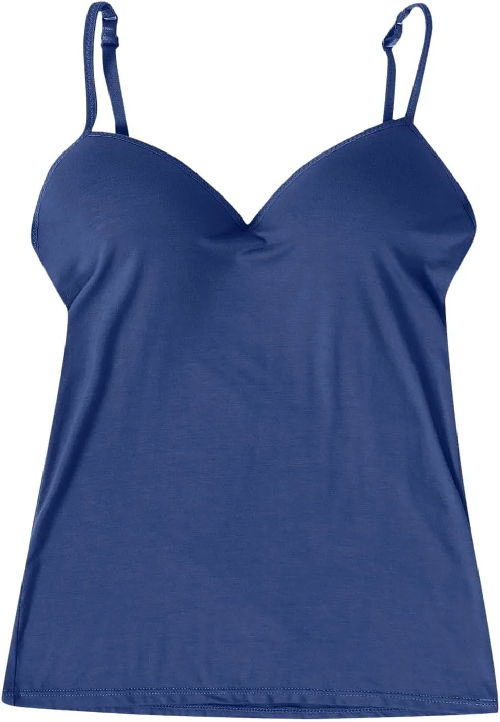 Camisole Tops for Women Wtih Shelf Bra Spaghetti Straps Workout Yoga Shirts Stretch Tank Tops Layer Padded Bra