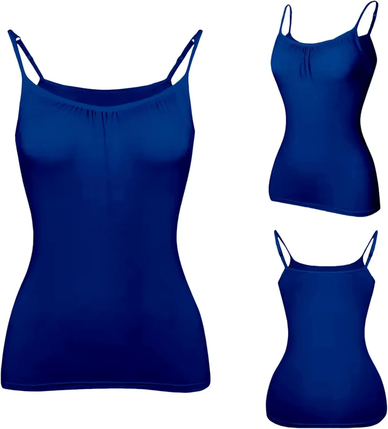 Camisole Tops with Built in Bra for Women Summer Modal Casual Running Layering Fitness Workout Outfits Shirts Cami