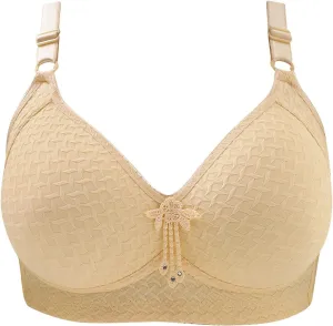 Comfortable Push up Bras for Women No Underwire Lace Bralettes 18-Hour Ultimate Lift Wireless Full Coverage Bras 2023