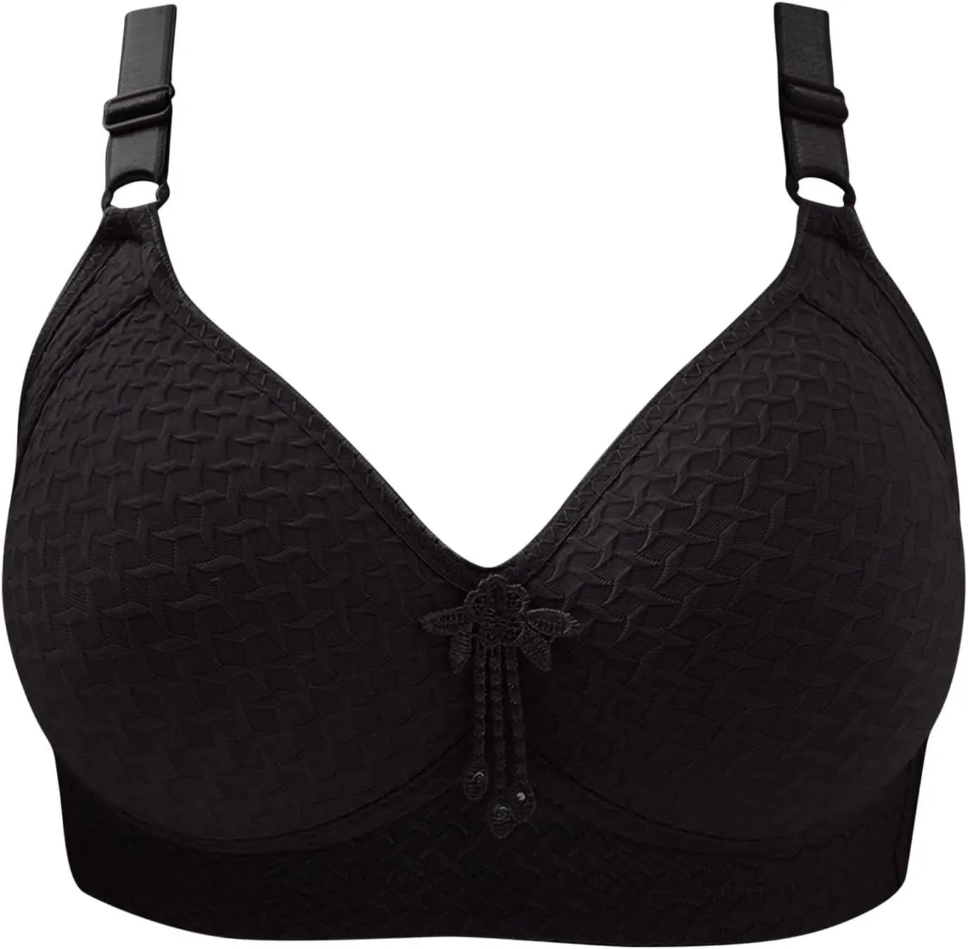 Comfortable Push up Bras for Women No Underwire Lace Bralettes 18-Hour Ultimate Lift Wireless Full Coverage Bras 2023
