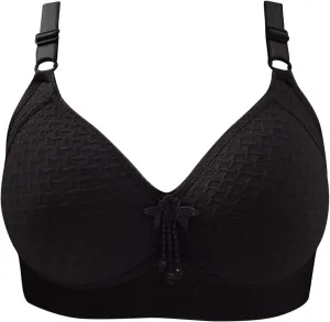 Comfortable Push up Bras for Women No Underwire Lace Bralettes 18-Hour Ultimate Lift Wireless Full Coverage Bras 2023