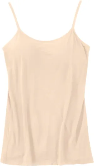 Cropped Camisole for Women Built in Bra Cotton Shelf Bra Crop Cami Adjustable Spaghetti Strap Tank Top 2025