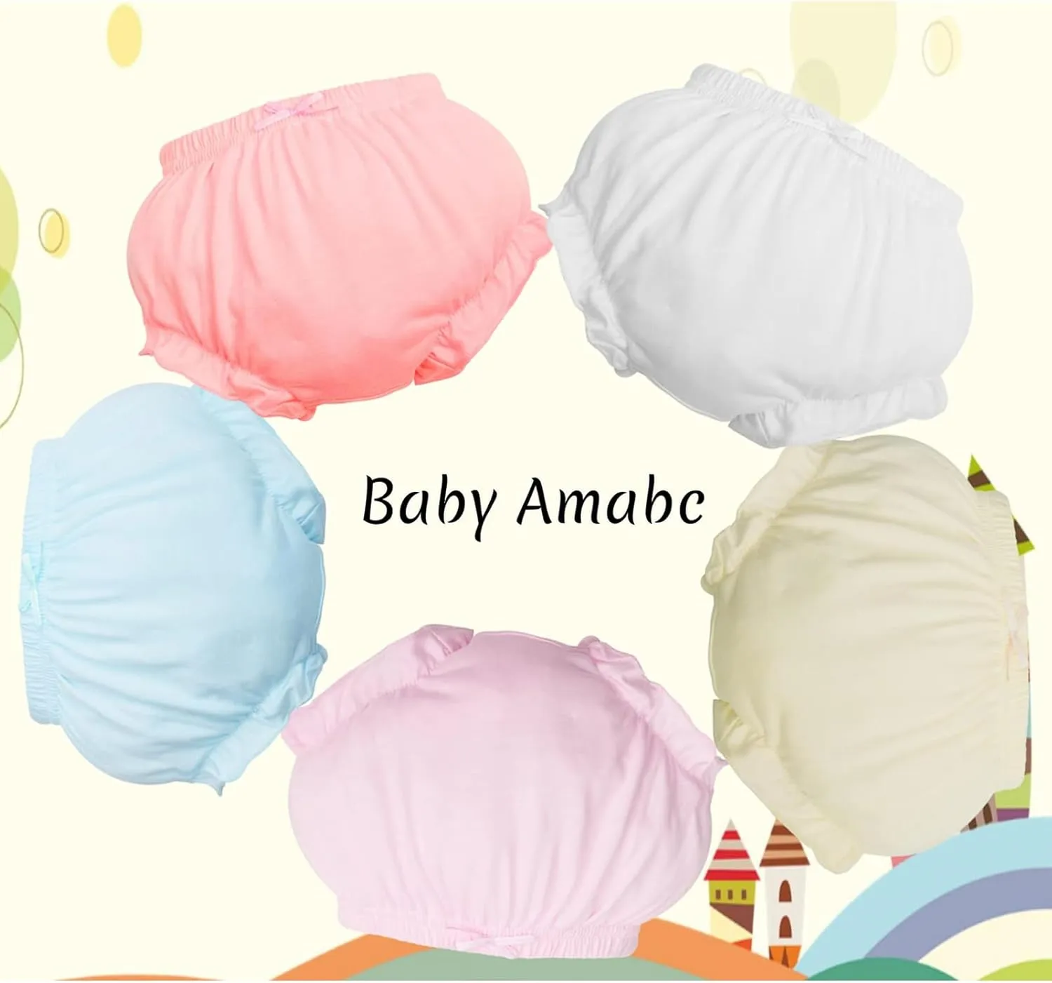 Diaper Cover - Baby Bloomers, Diaper Covers for Toddler Girls