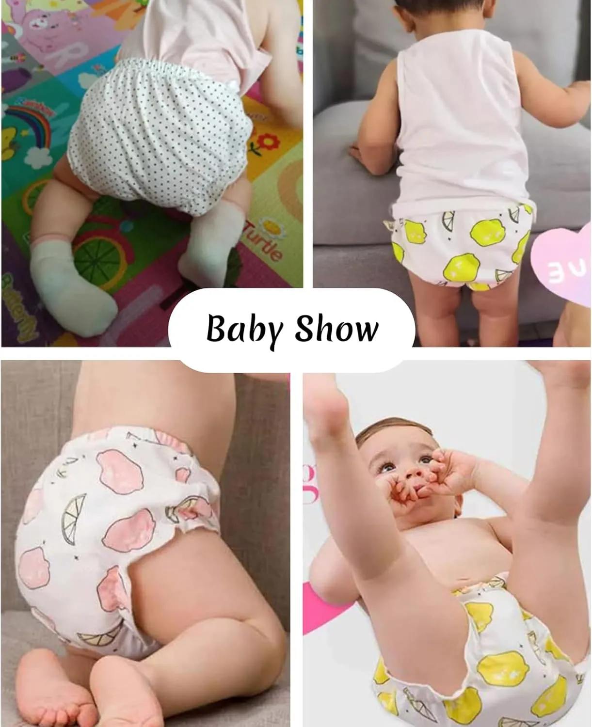 Diaper Cover - Baby Bloomers, Diaper Covers for Toddler Girls