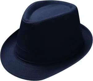 Fashion Unisex Jazz Hat for Men Women Men's Classic Fedoras Hats Vintage Short Brim Fedora Panama Hats