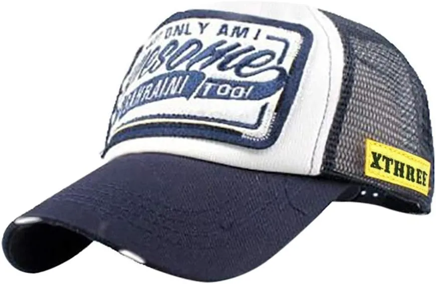 Fashion Women Men Drawstring Baseball Cap Quick-Drying Sport Caps Trucker Hats Letter Embroidered Adjustable Retro Dad