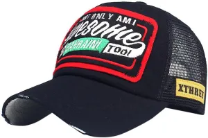Fashion Women Men Drawstring Baseball Cap Quick-Drying Sport Caps Trucker Hats Letter Embroidered Adjustable Retro Dad