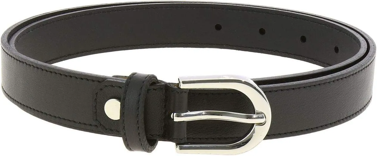 FASHIONGEN - Women genuine Italian leather belt LUNA, Made in France