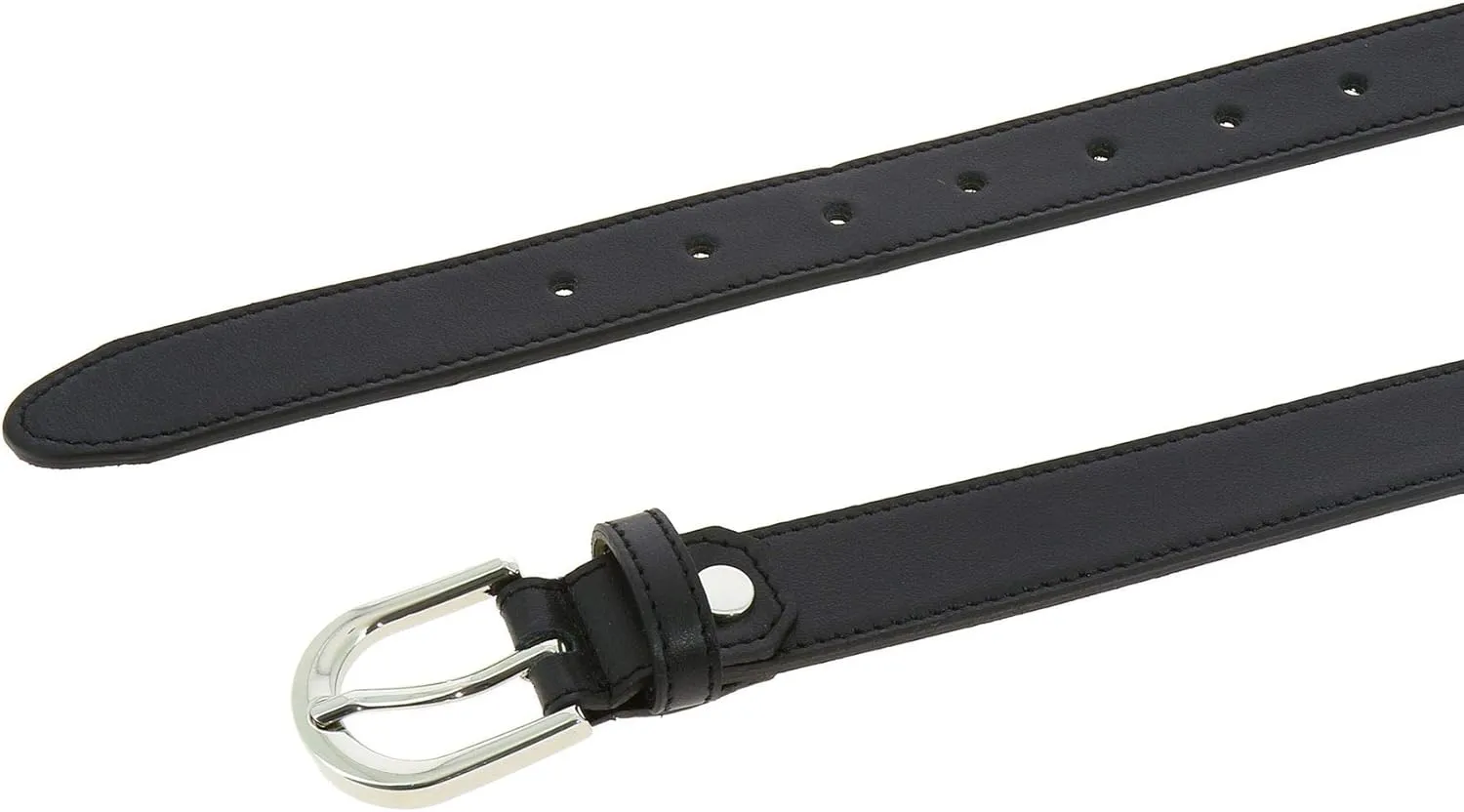FASHIONGEN - Women genuine Italian leather belt LUNA, Made in France