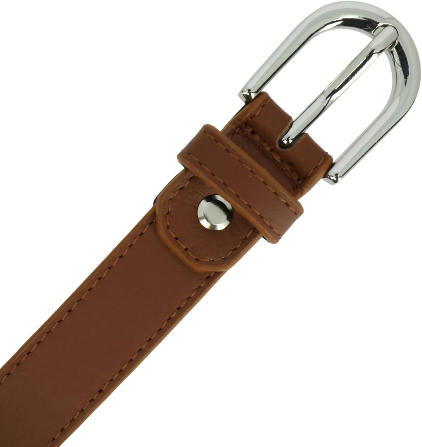 FASHIONGEN - Women genuine Italian leather belt LUNA, Made in France