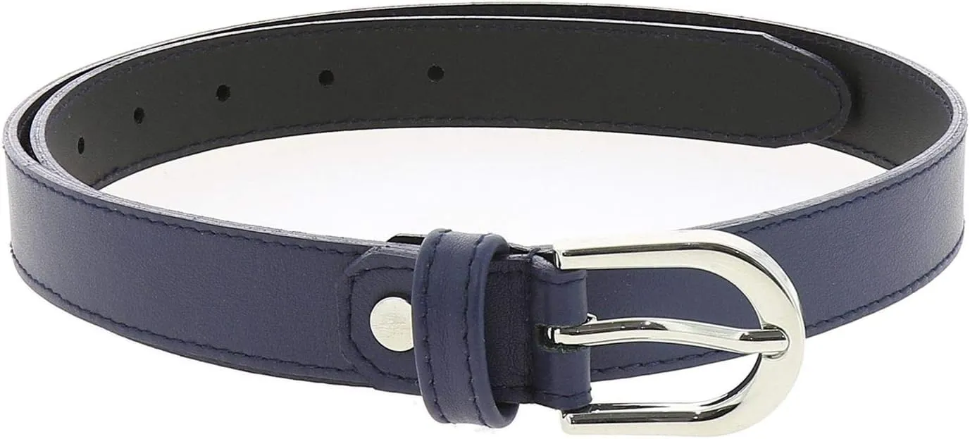 FASHIONGEN - Women genuine Italian leather belt LUNA, Made in France