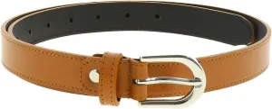 FASHIONGEN - Women genuine Italian leather belt LUNA, Made in France