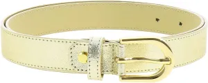 FASHIONGEN - Women genuine Italian leather belt LUNA, Made in France