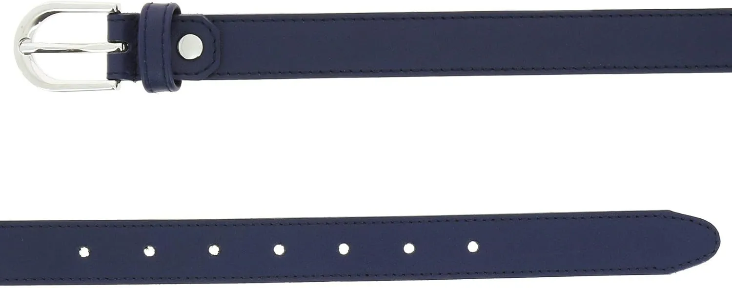 FASHIONGEN - Women genuine Italian leather belt LUNA, Made in France