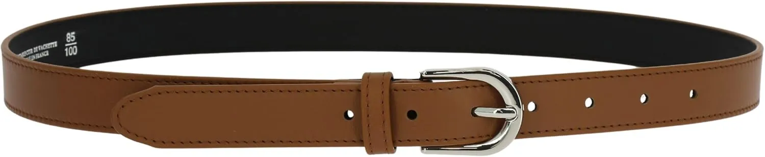 FASHIONGEN - Women genuine Italian leather belt LUNA, Made in France