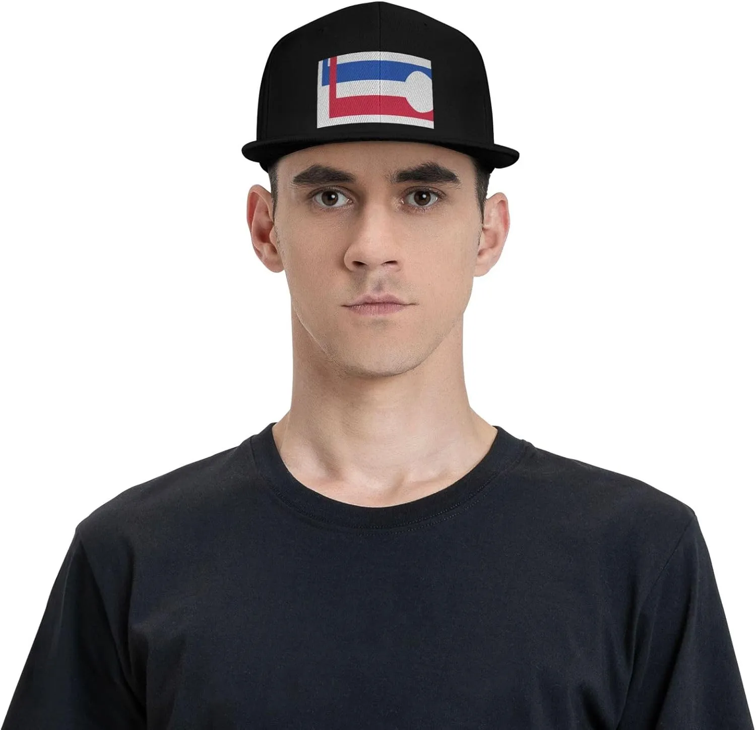 Flag of Longmont, Colorado Snapback Hat for Men Women Baseball Cap Adjustable Flat Bill Brim Hats