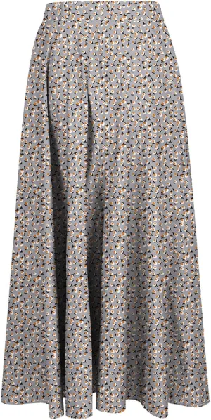 Floral Skirts for Women High Waisted Elastic Maxi Aline Boho Summer Vacation Leisure Casual Commuting Dailywear Resort