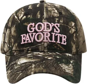 God's Favorite Baseball Cap for Men Women Embroidered Christian Jesus Unisex Hats Adjustable Religious Faith Hat