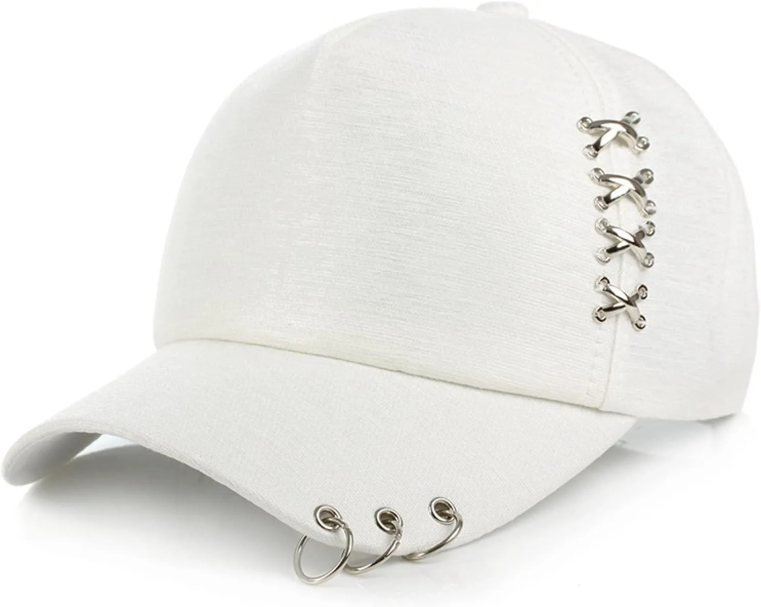 Gorras para Hombres Mesh Short Brim Baseball Cap Men Women Breathable Dad Hat Adjustable Solid Trucker