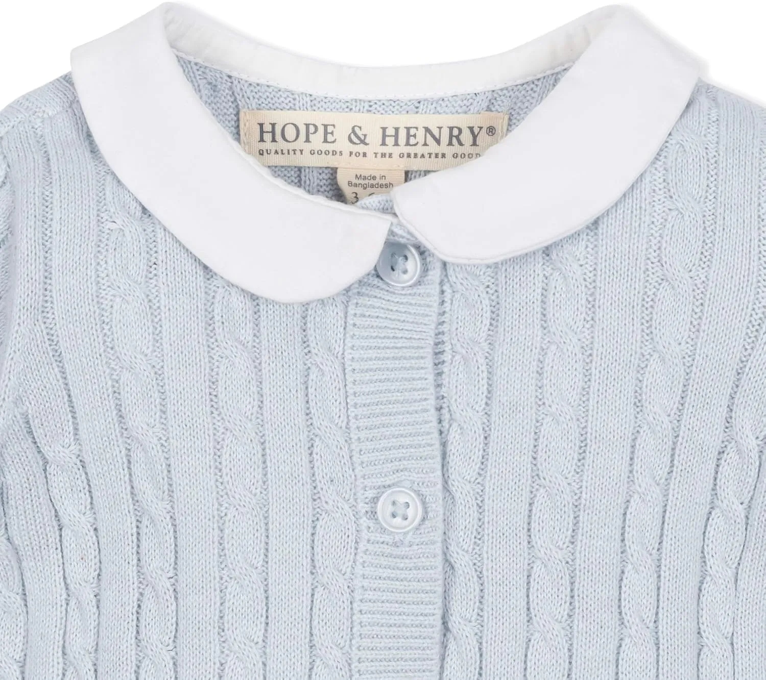 Hope & Henry Baby Organic 4 Piece Gift Set with Box