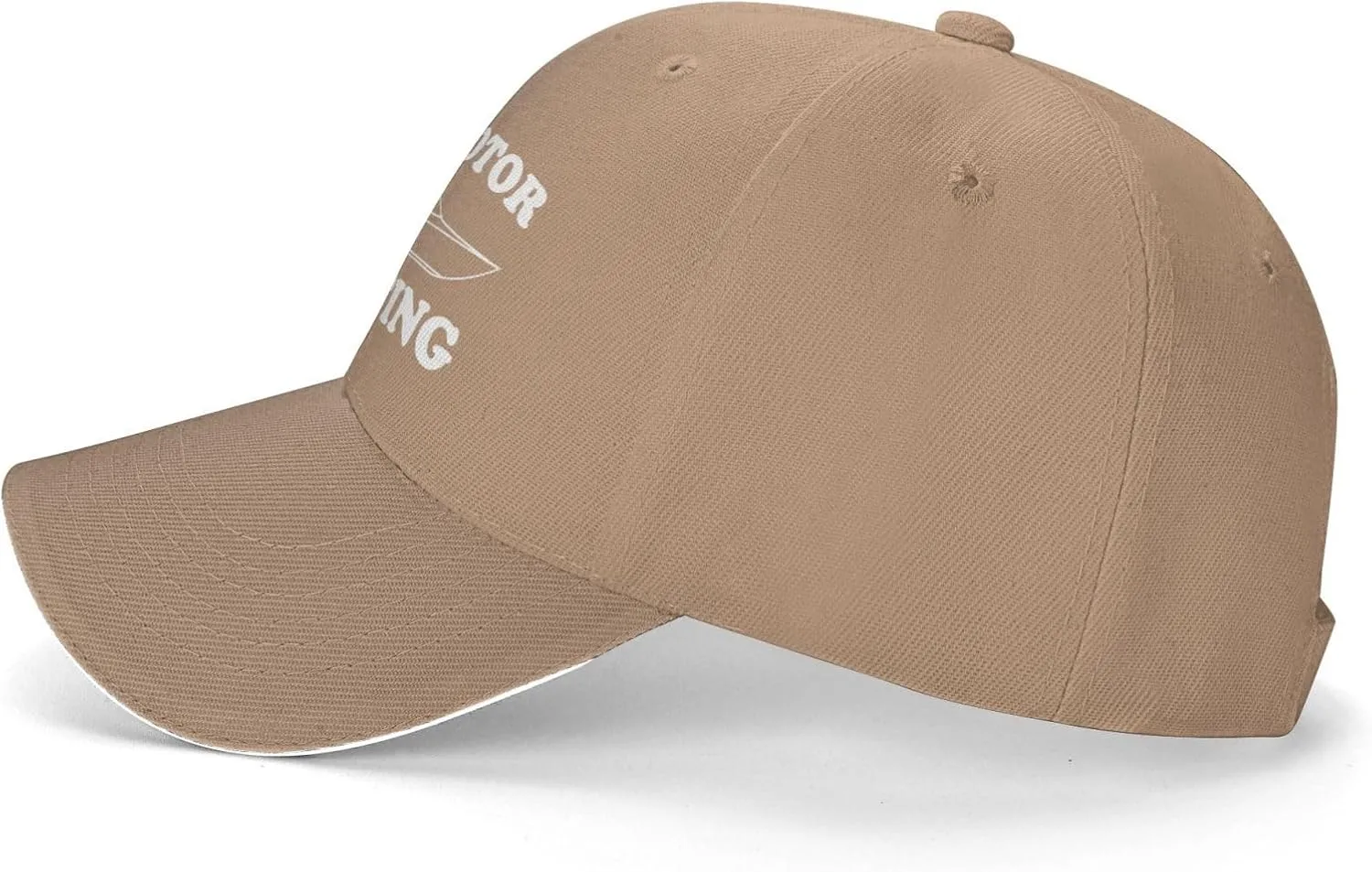 I Love Motor Boating Hat Mens Wide Brim Baseball Cap Adjustable Low Profile Sports Dad Hats