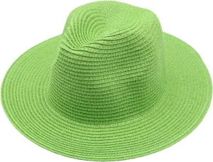 in Wide Brim Hats for Summer Sunshine Beach Trip Ivory and Brown Adjustable Hats for Women