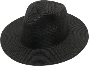 in Wide Brim Hats for Summer Sunshine Beach Trip Ivory and Brown Adjustable Hats for Women
