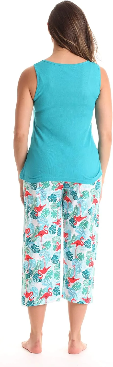 Just Love 100% Cotton Capri Sets Women Sleepwear