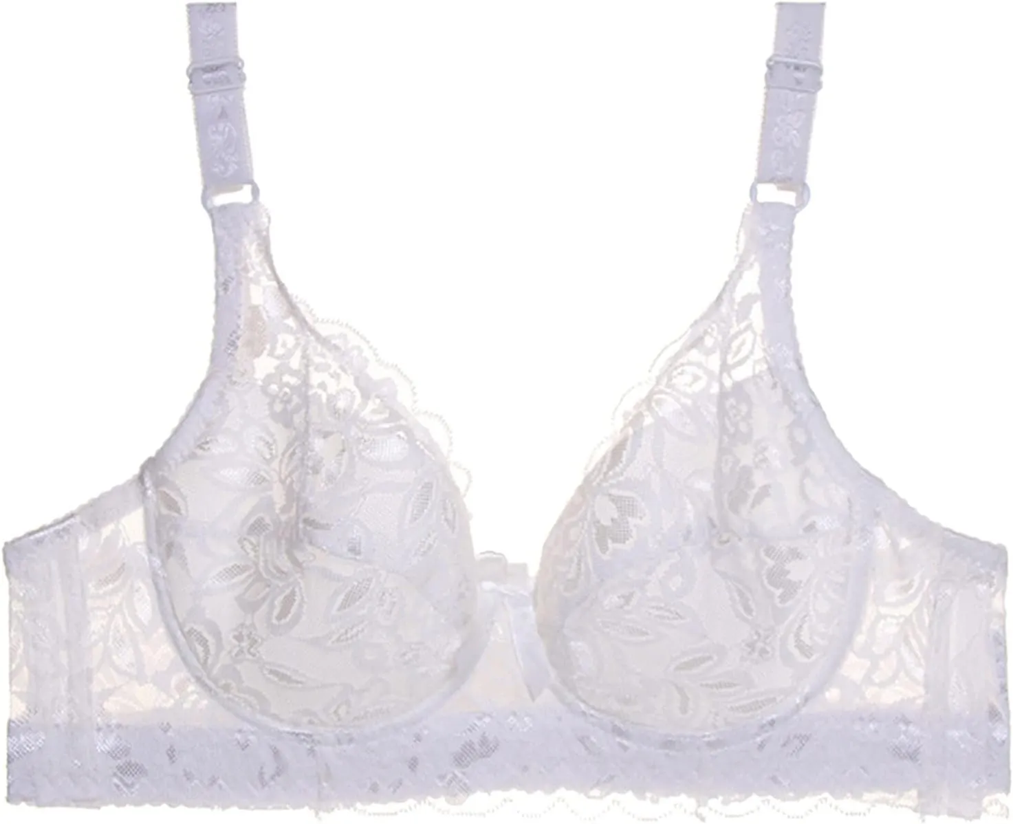 Lace Bralettes Womens Plunge Wireless Bras Camisole Tops Cami Strappy Sexy Soft Push Up Bras with Underwire Support