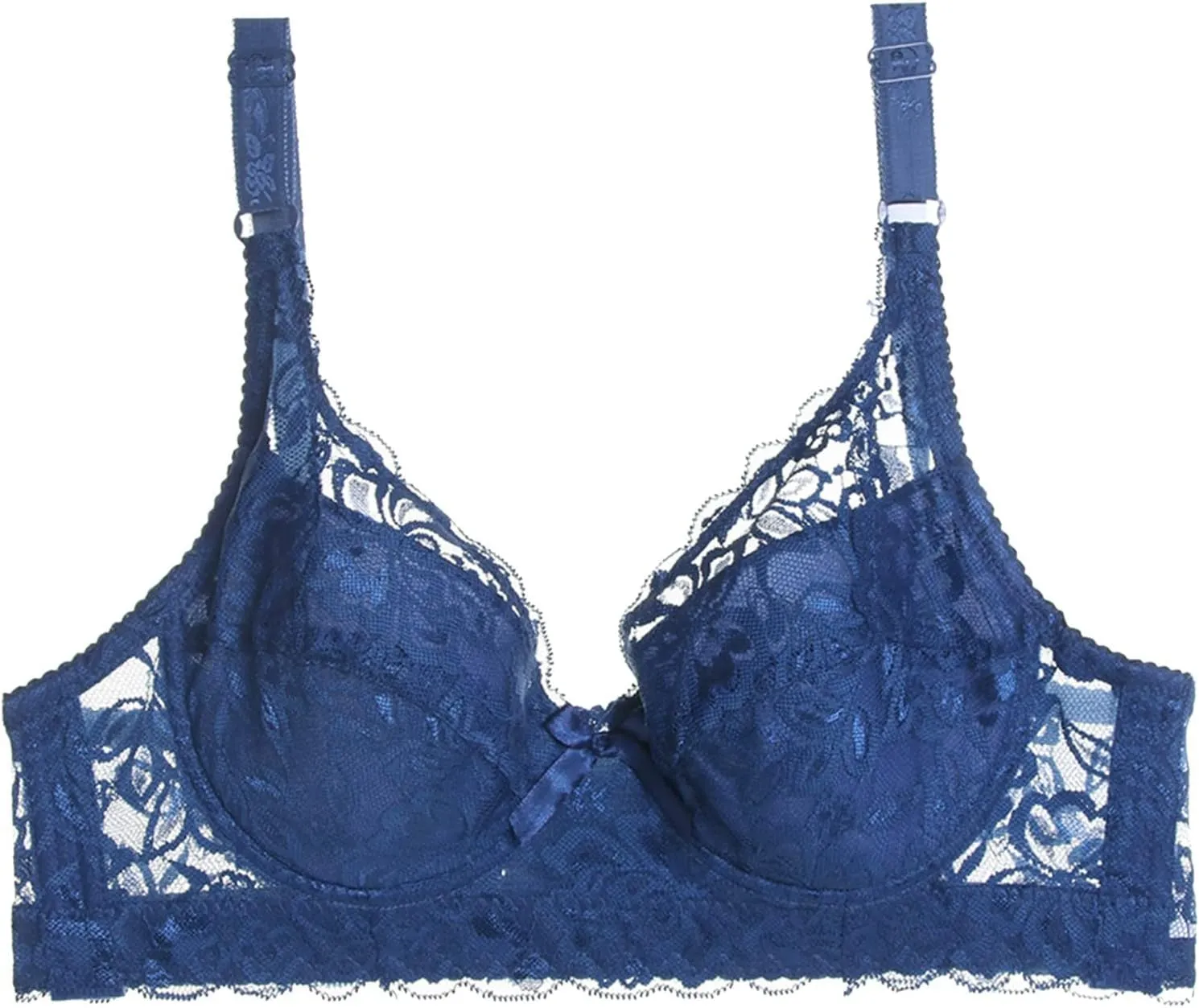 Lace Bralettes Womens Plunge Wireless Bras Camisole Tops Cami Strappy Sexy Soft Push Up Bras with Underwire Support