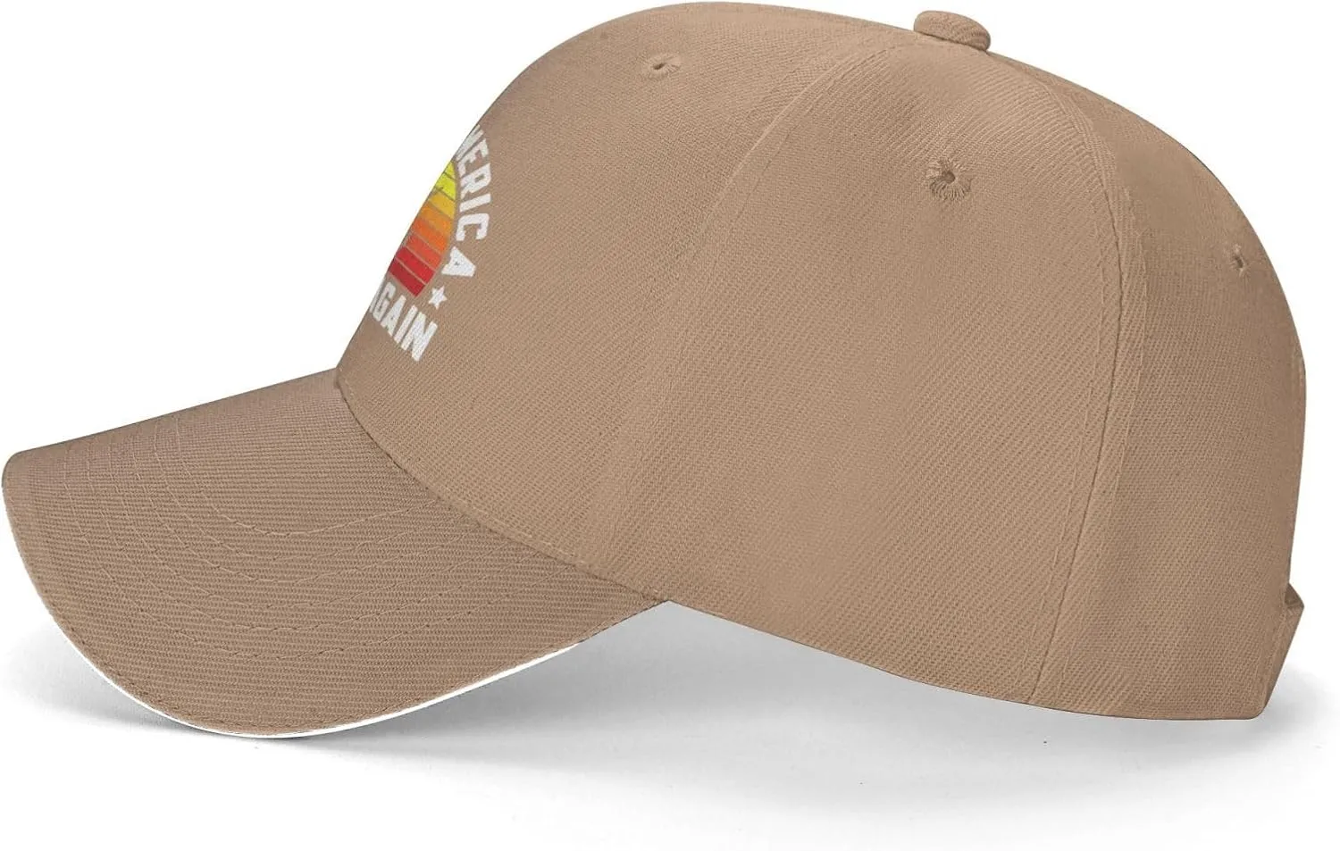 Make America Skate Again Skateboard Hat Mens Wide Brim Baseball Cap Adjustable Low Profile Sports Dad Hats