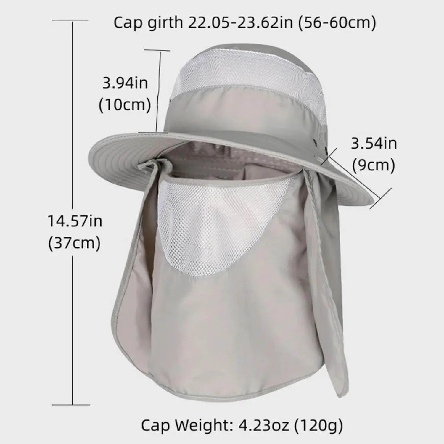 Men and Womens Summer Sun Hat Wide Brim Outdoor Hat Foldable Ponytail Bucket Cap for Beach Fishing Hiking Hat Hard Hat Sun Sh