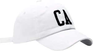 Mens Baseball Sun Hat Vintage Adjustable Unstructured Washed Distressed Baseball Cap Casual Letter Hat for Men Womens